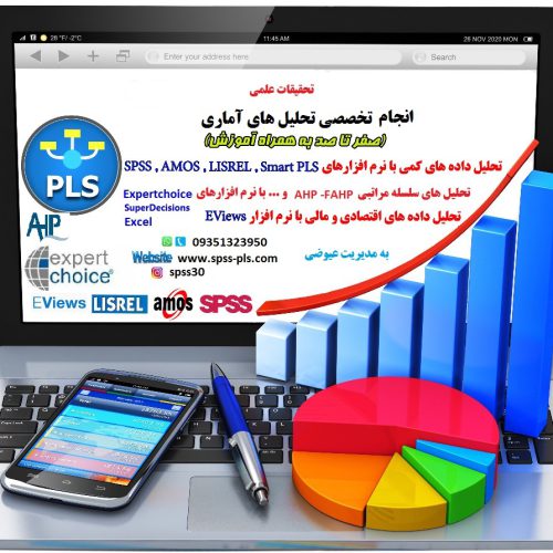 انجام امور آماری(spss-pls-lisrel-amos)،انجام تحلیلهای آماری،مدل سازی معادلات ساختاری،تحلیلهای اقتصاد سنجی و…