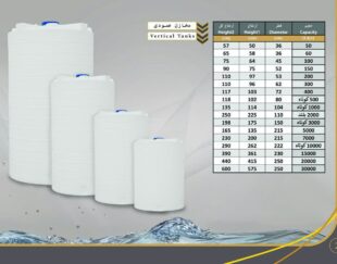 مخزن پلی اتیلن سه لایه منشوری