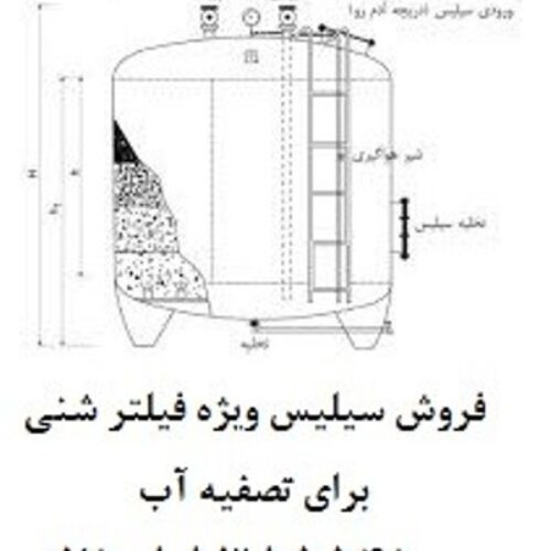 فروش سیلیس عرضه سیلیس ویژه فیلتر شنی برای تصفیه آب