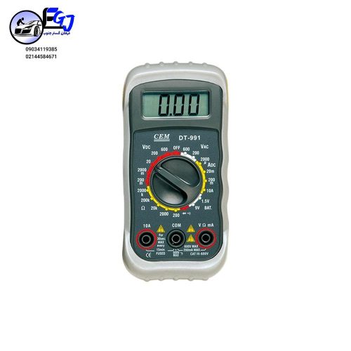 مولتی متر دیجیتال الکترونیکی مدل DT-991 برند CEM