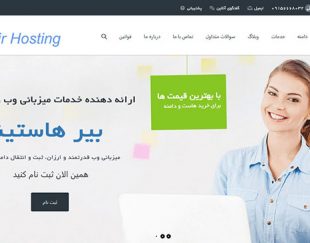 بیر هاستینگ – ارائه دهنده خدمات میزبانی وب و دامنه