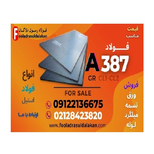 ورق A387-ورق ASTM A387 CL1- CL2 – فولاد A387